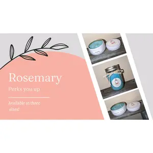 Anna's Candles LLC Rosemary Scented Candle Pack