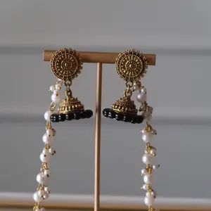 Black matri Bahubali jhumka