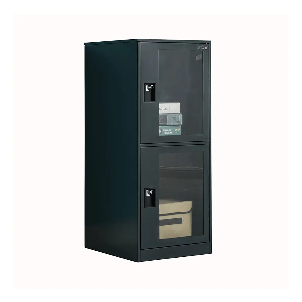 2 Door Vertical Locker with Padlock latche