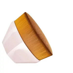 Flawless Kabuki Makeup Brush, Soft Dense Foundation, Contour, Blending Brush for Face, Cheeks, Nose & Neck, Pro Finish Tool