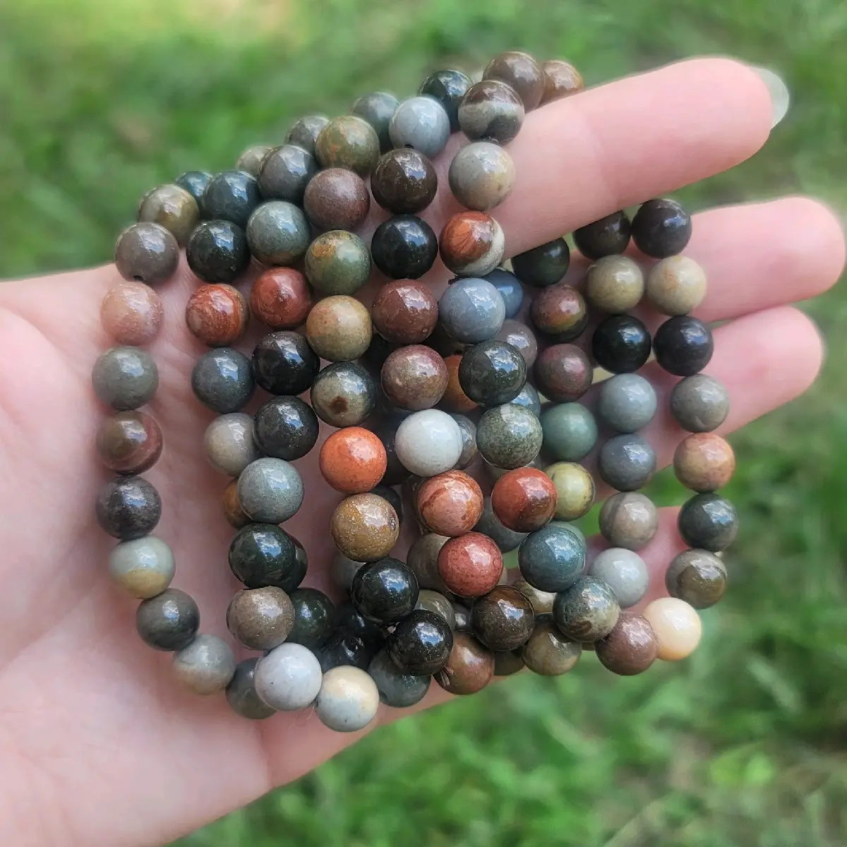 Polychrome Jasper Bracelet