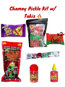 Chamoy Pickle Kit W/ Takis Instant Food Snack
