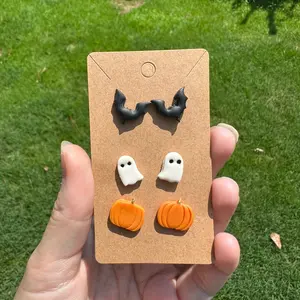 Halloween Clay Stud Set