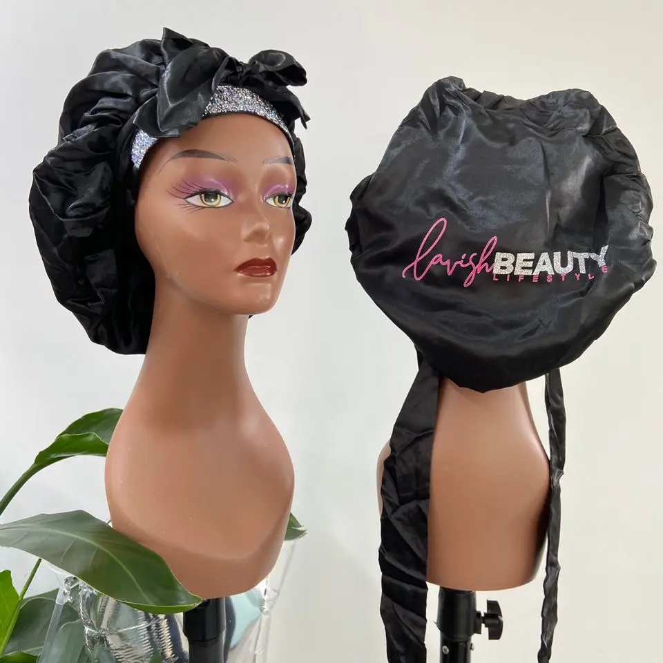Large Bling Bonnet Silk