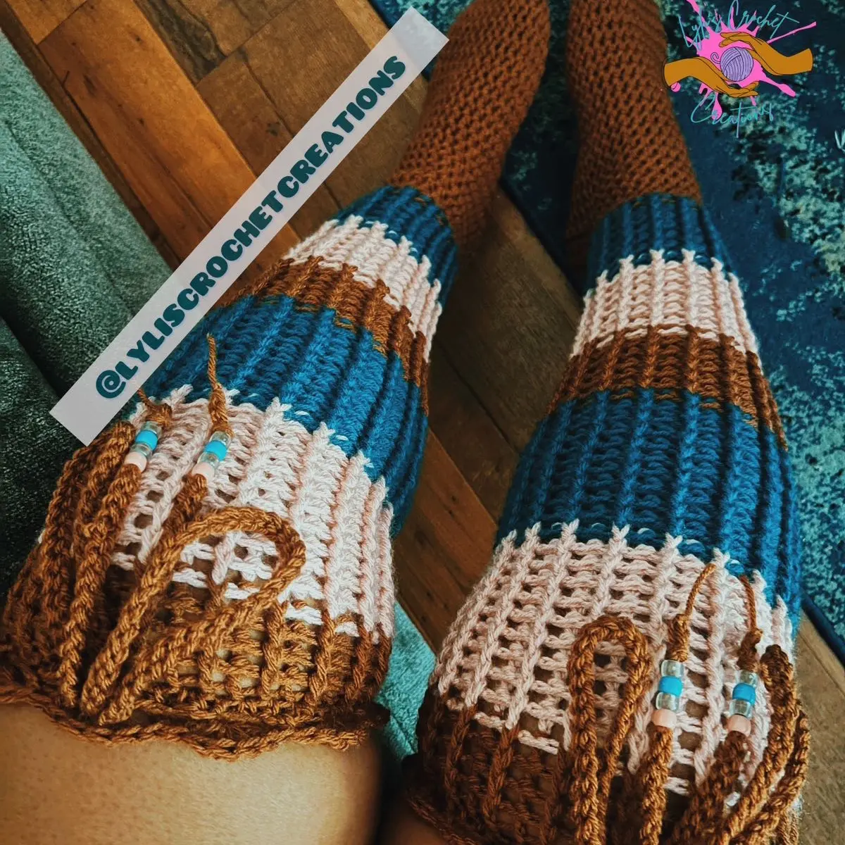 Made to Order Thigh High Crochet Socks/Crochet Socks/Thigh Highs
