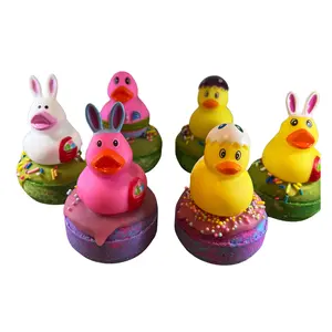 Rubber Duck Donut Bath Bomb, Easter Basket, Easter Basket Filler